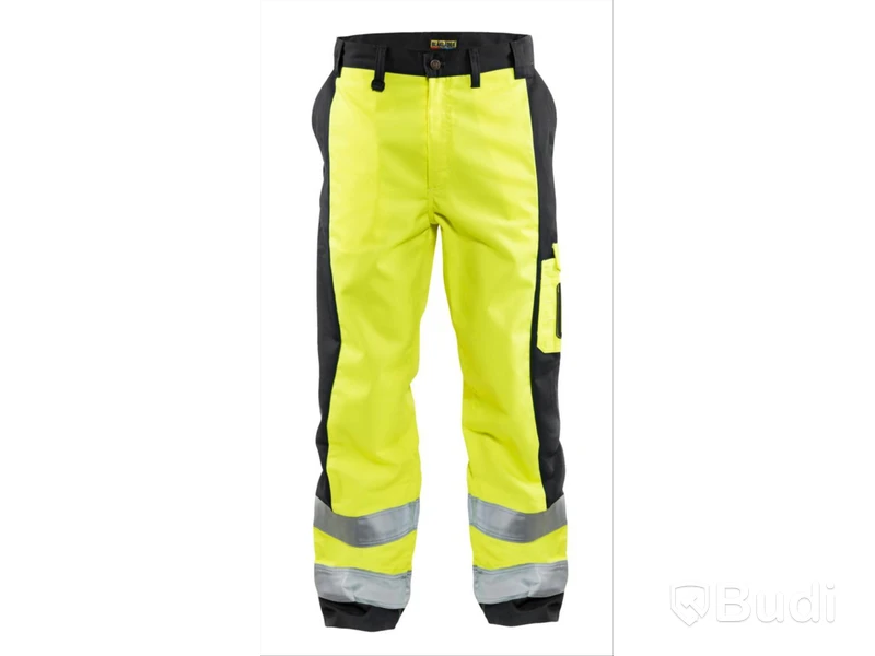 (NEW) BLÅKLÄDER HI-VIS WAIST TROUSERS, YELLOW/BLACK, SIZE C56