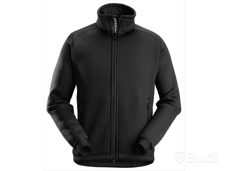 (NEW) SNICKERS FLEECE JACKET, BLACK, SIZE XL