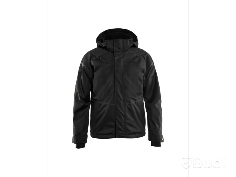 (NEW) BLÅKLÄDER SHELL JACKET, BLACK, SIZE S