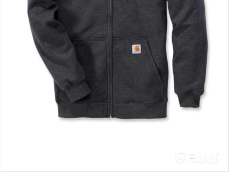 HUVJACKA CARHARTT, MÖRK GRÅMELERAD STL. XL