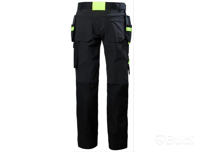 (NEW) HELLY HANSEN WORK TROUSERS, BLACK/GREY, SIZE C58