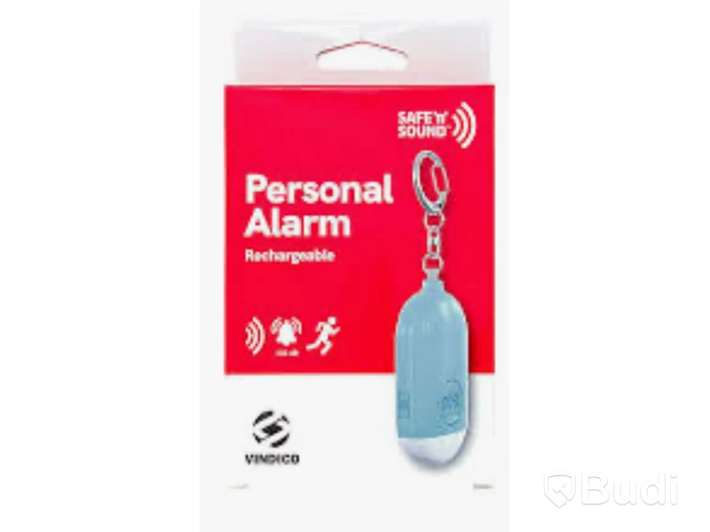 3 st.  Personalalarm Safe 'n' Sound, blå