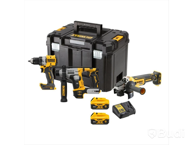KOMBIKIT DEWALT DCK355P2T, 18V 3 DELAR, 2X5.0AH TSTAK