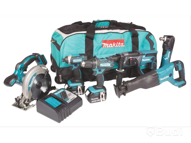 KOMBIKIT 6 VERKTYG MAKITA 18V, INKL. MJUK VÄSKA