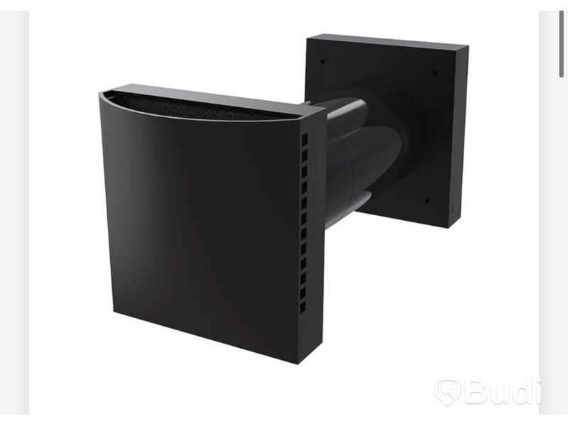 3 st. FRISKLUFTSVENTIL FLEXIT AERO 100 V2 SVART Ø110MM