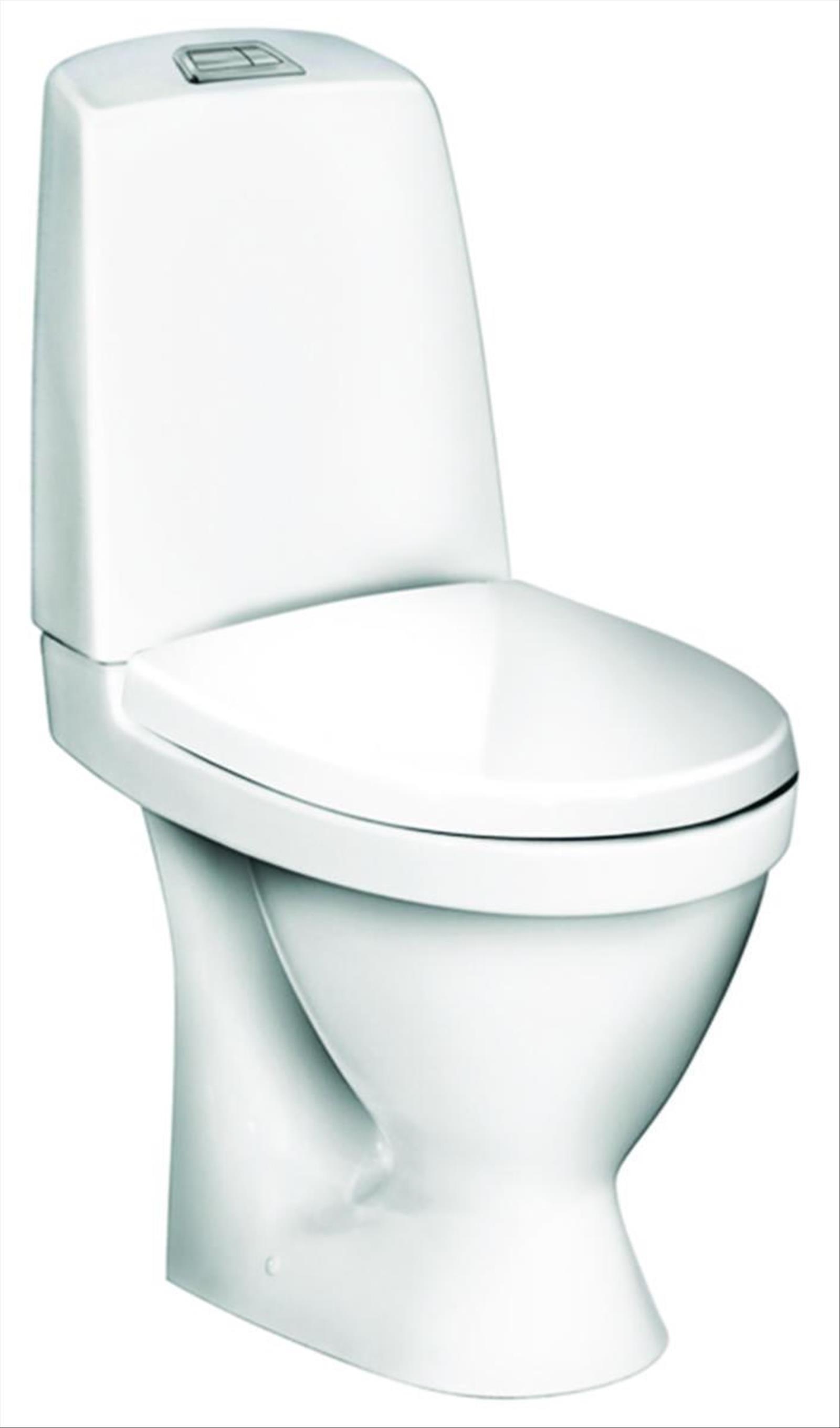 TOALETTSTOL GUSTAVSBERG NAUTIC WC 1510 HF P-LÅS, 2\/4L, MJUK SITS, SKRUV