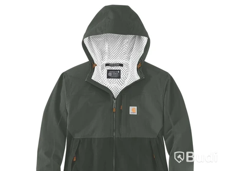 JACKA CARHARTT, MONTEREY MEN'S RELAXED FIT, WIND FIGHTER JACKET, FORESTRY GREEN/DARK FORESTRY GREEN, STL. XXL