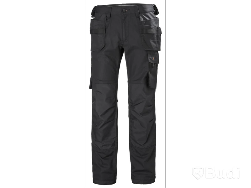 (NEW) HELLY HANSEN OXFORD WORK TROUSERS, 77461-990, BLACK, SIZE C54