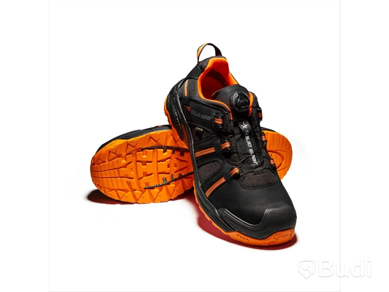 SKYDDSSKO SOLID GEAR HYDRA, GTX SVART\/ORANGE STL. 46