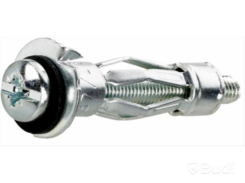 3 ST. METALLEXPANDER FIXX M4 ENKEL 9-16 MM MED SKRUV SB/20