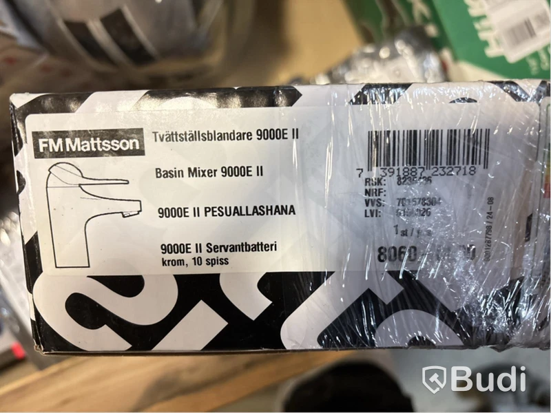 TVÄTTSTÄLLSBLANDARE FMM, 9000E II, FRK, U.VENTIL 8060-0000