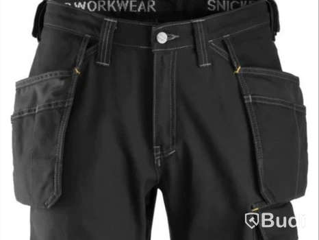 MIDJEBYXA SNICKERS 3215 SVART, COMFORT COTTON HF .STL 108