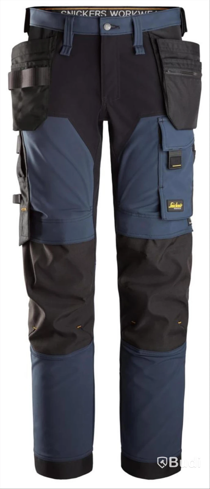 (NEW) WORK TROUSERS SNICKERS 6275-9504, NAVY/BLACK AW HF. SIZE 100
