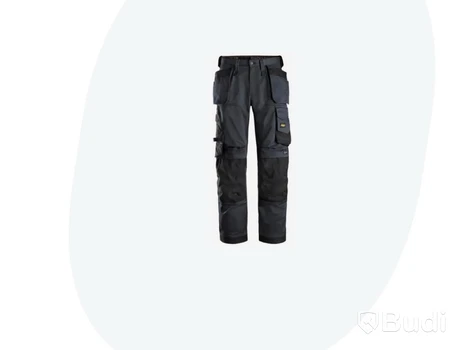 (NYA) ARBETSBYXA SVART SNICKERS WORKWEAR 6251 ALLROUNDWORK. STL 104.