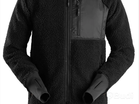 PÄLSFIBERJACKA 8021 SVART. STL L