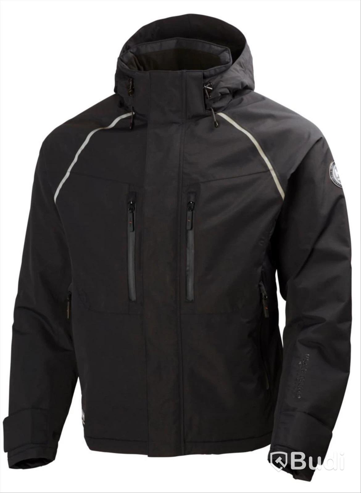 (NEW) WINTER JACKET HH 71335-990 BLACK, HELLY TECH ARCTIC. SIZE L