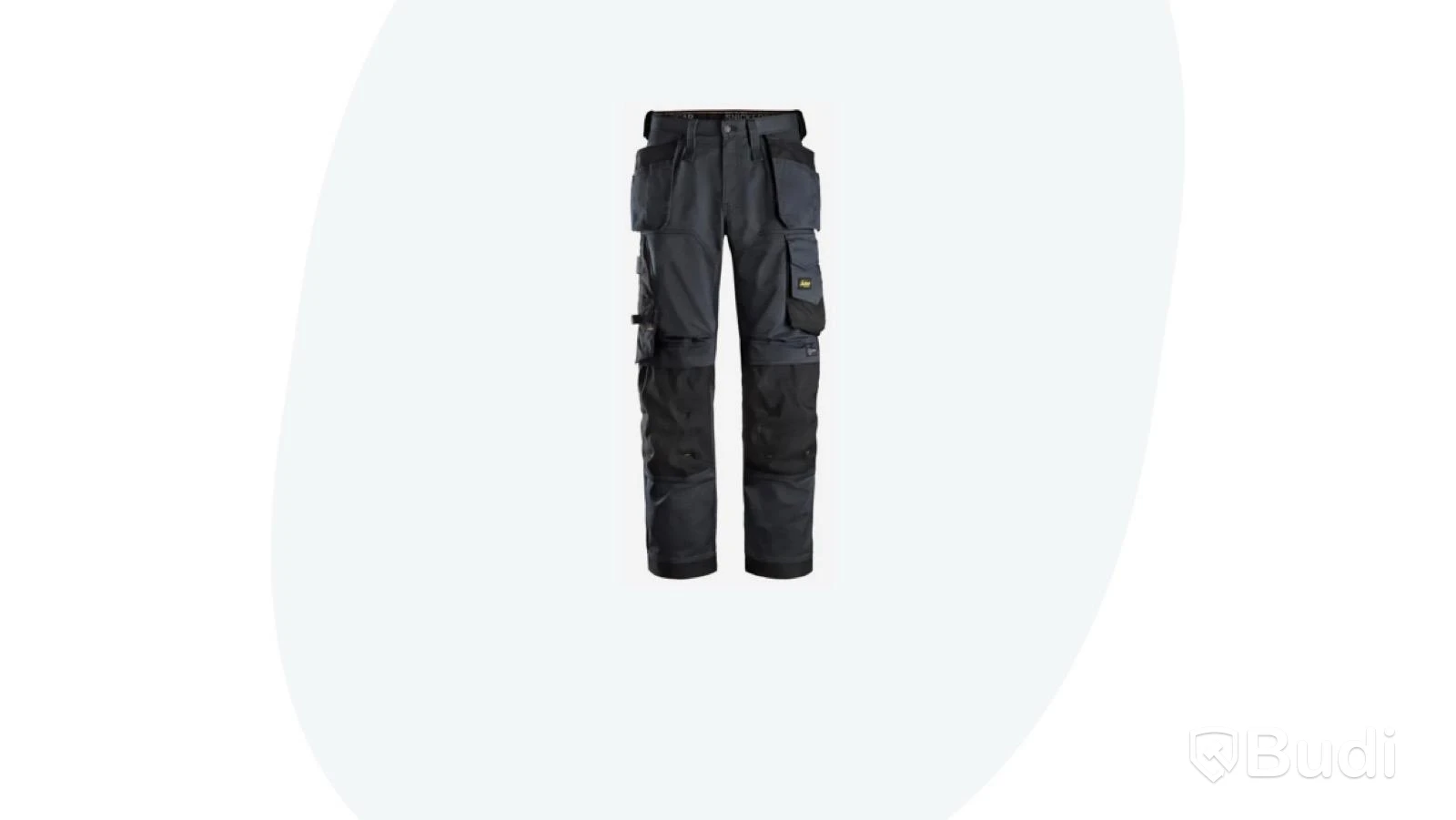 (NEW) BLACK WORK TROUSERS SNICKERS WORKWEAR 1642. SIZE 100