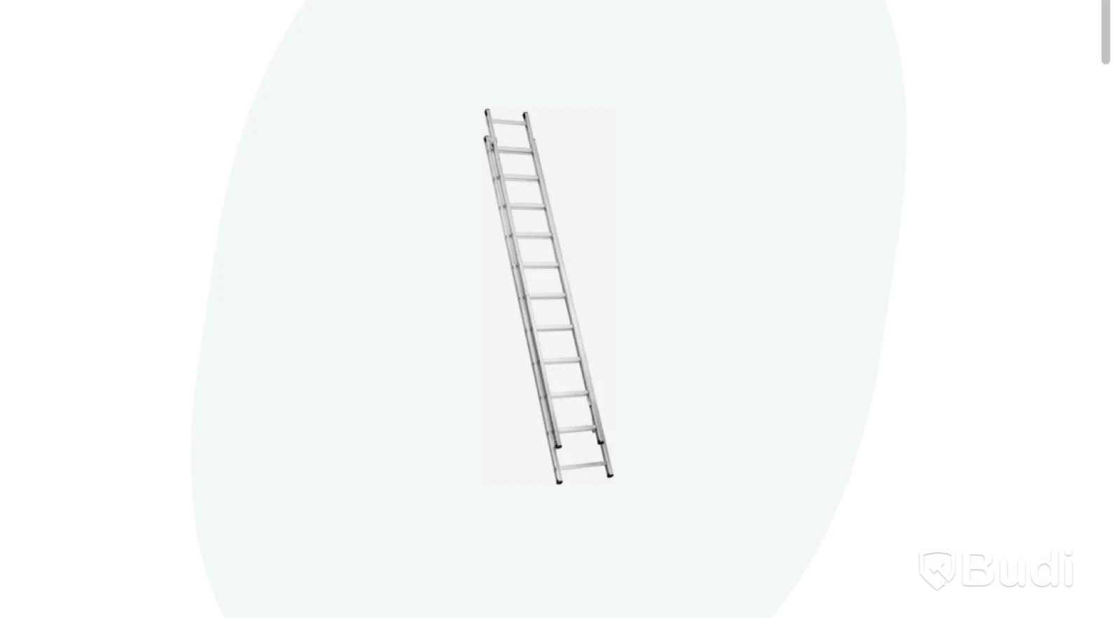 EXTENSION LADDER SKEPPSHULTSTEGEN YS-430 I-PROFILE, ALUMINIUM