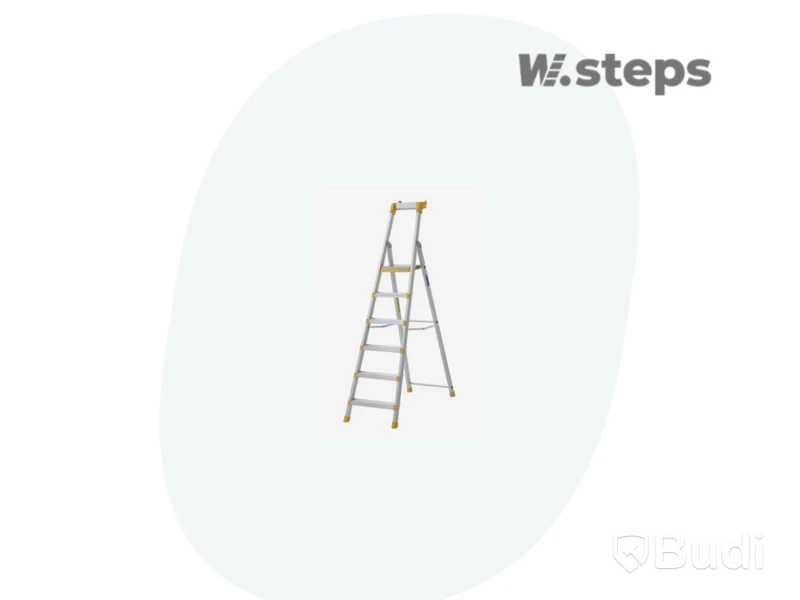 TRAPPSTEGE W.STEPS, 55P, MED CERTIFIERAT ALUMINIUM