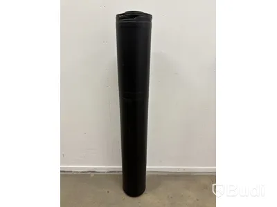 STÅLSKORSTEN HARVIA SVART 1500 MM WHP1500M
