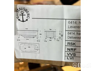HALVFRONTSSTATIV GUSTAVSBERG, GB2164140100