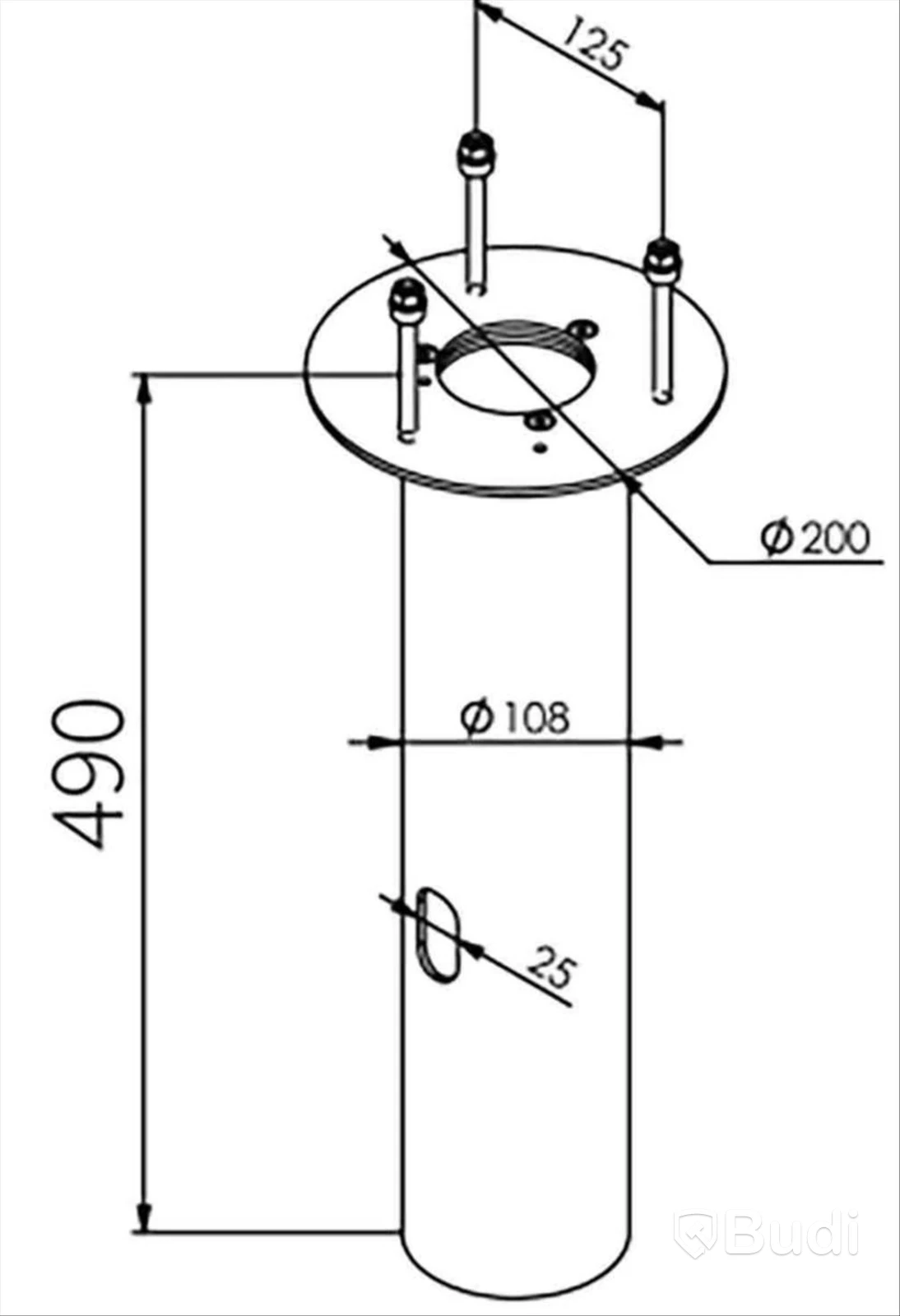 (NEW) CONCRETE FOUNDATION ADAPTER 1232,