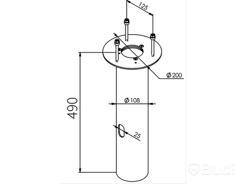 (NEW) CONCRETE FOUNDATION ADAPTER 1232,