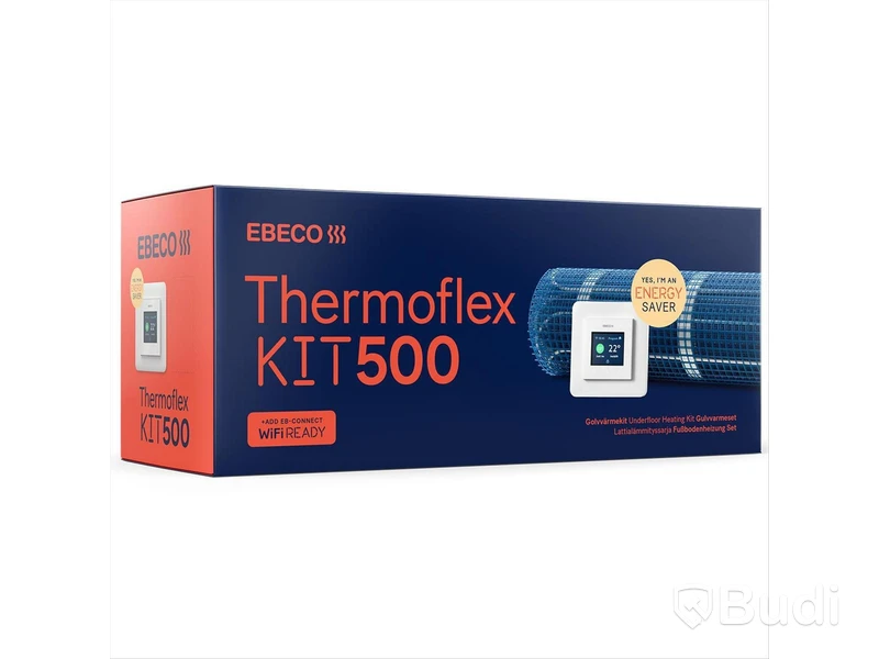 (NEW) HEATING CABLE MAT KIT 14.0 M2, THERMOFLEX KIT 500 1700W
