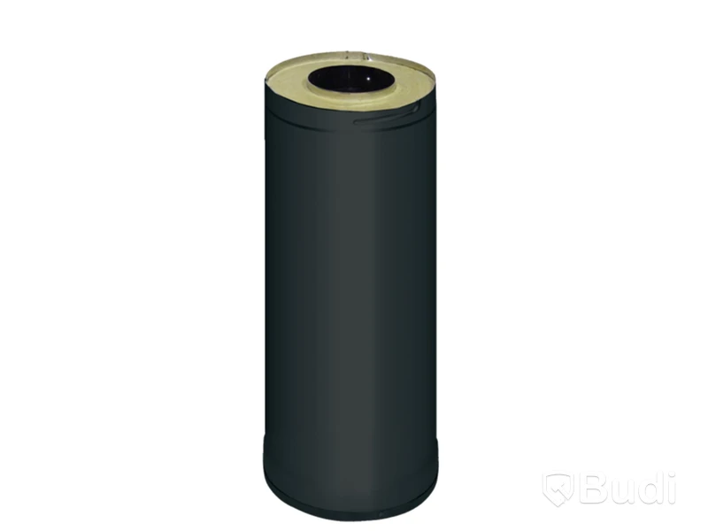 (NEW) STEEL CHIMNEY EXTENSION WHP500M BLACK HARVIA