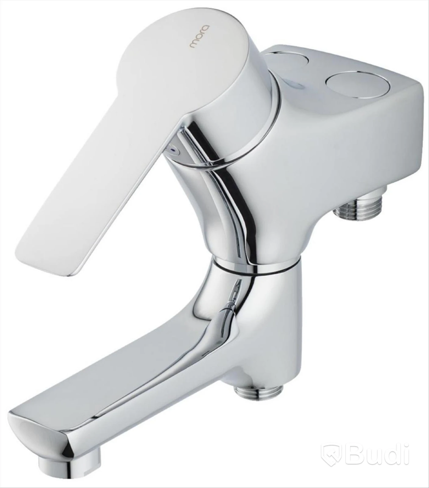 (NEW)MORA CERA SINGLE-LEVER BATH MIXER, 40 C/C, WITH DIVERTER SPOUT, BOTTOM CONNECTION, 256000