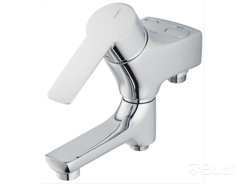 (NEW)MORA CERA SINGLE-LEVER BATH MIXER, 40 C/C, WITH DIVERTER SPOUT, BOTTOM CONNECTION, 256000