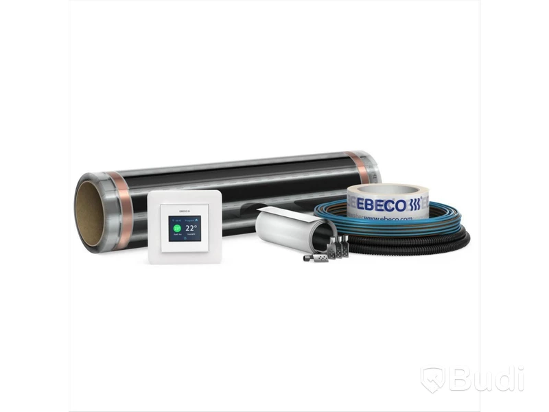 (NEW) UNDERFLOOR HEATING FOIL KIT 10 M2 100 CM, FOIL KIT 230 V, 1 M