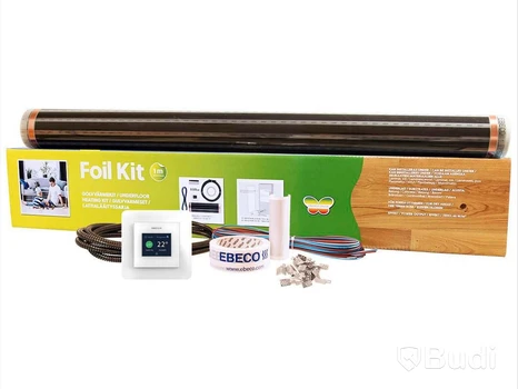 (NEW) UNDERFLOOR HEATING FOIL KIT 10 M2 100 CM, FOIL KIT 230 V, 1 M