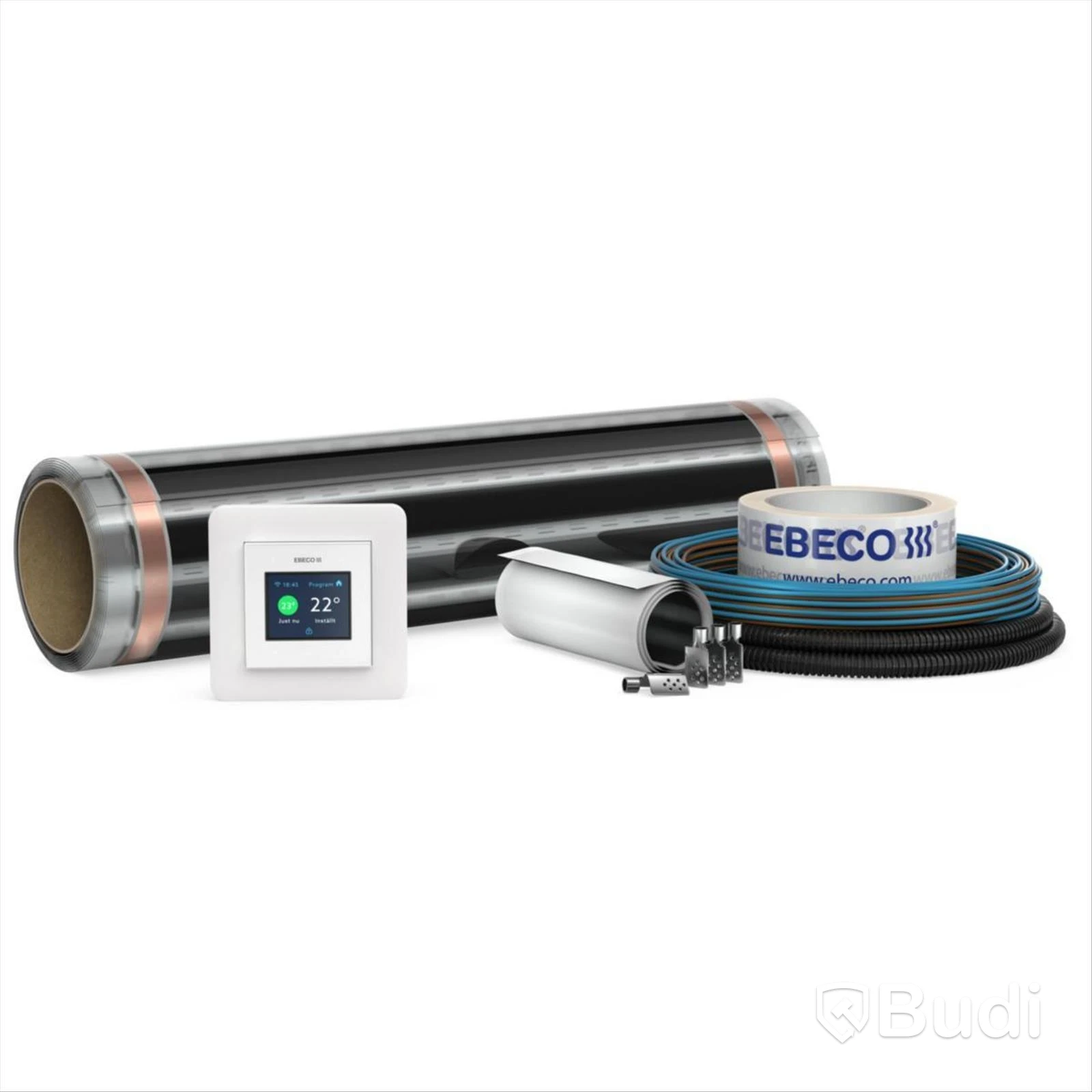 (NEW) UNDERFLOOR HEATING FOIL KIT 10 M2 100 CM, FOIL KIT 230 V, 1 M