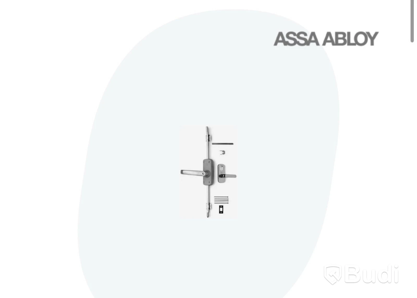 (NEW) 2 PCS. DROP RODS 19 X 1061 MM ASSA FIX 722-19