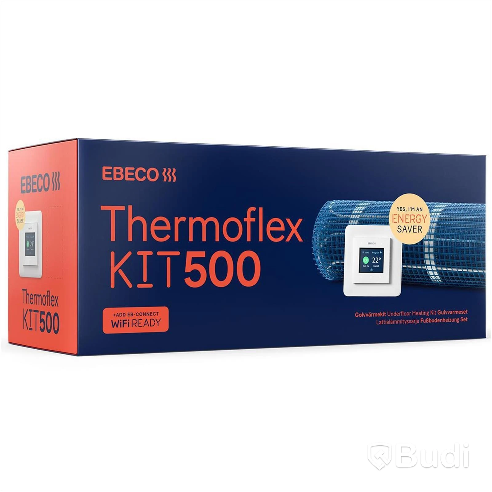 (NEW) UNDERFLOOR HEATING MAT KIT 7.9 M², THERMOFLEX KIT 500, 940 W