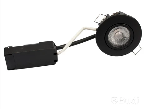 10 st. DOWNL 6.2W 370LM 3K RUND SV, LUNA LP