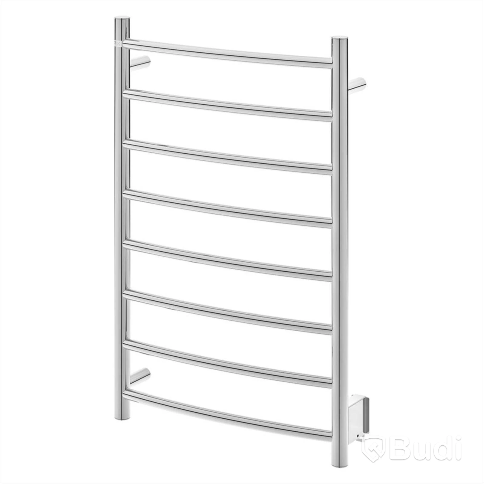 (NEW) TOWEL WARMER. FOXTROT RIGHT, WITH ON/OFF BUTTON. 80W /IP44/230V