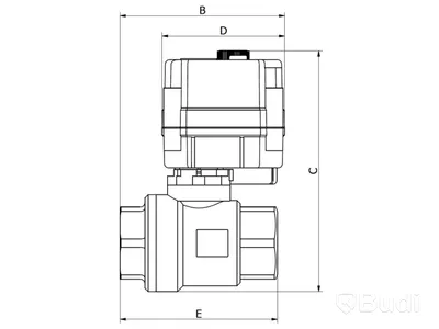 (NEW) WATER VALVE 12V G15, LK SYSTEMS