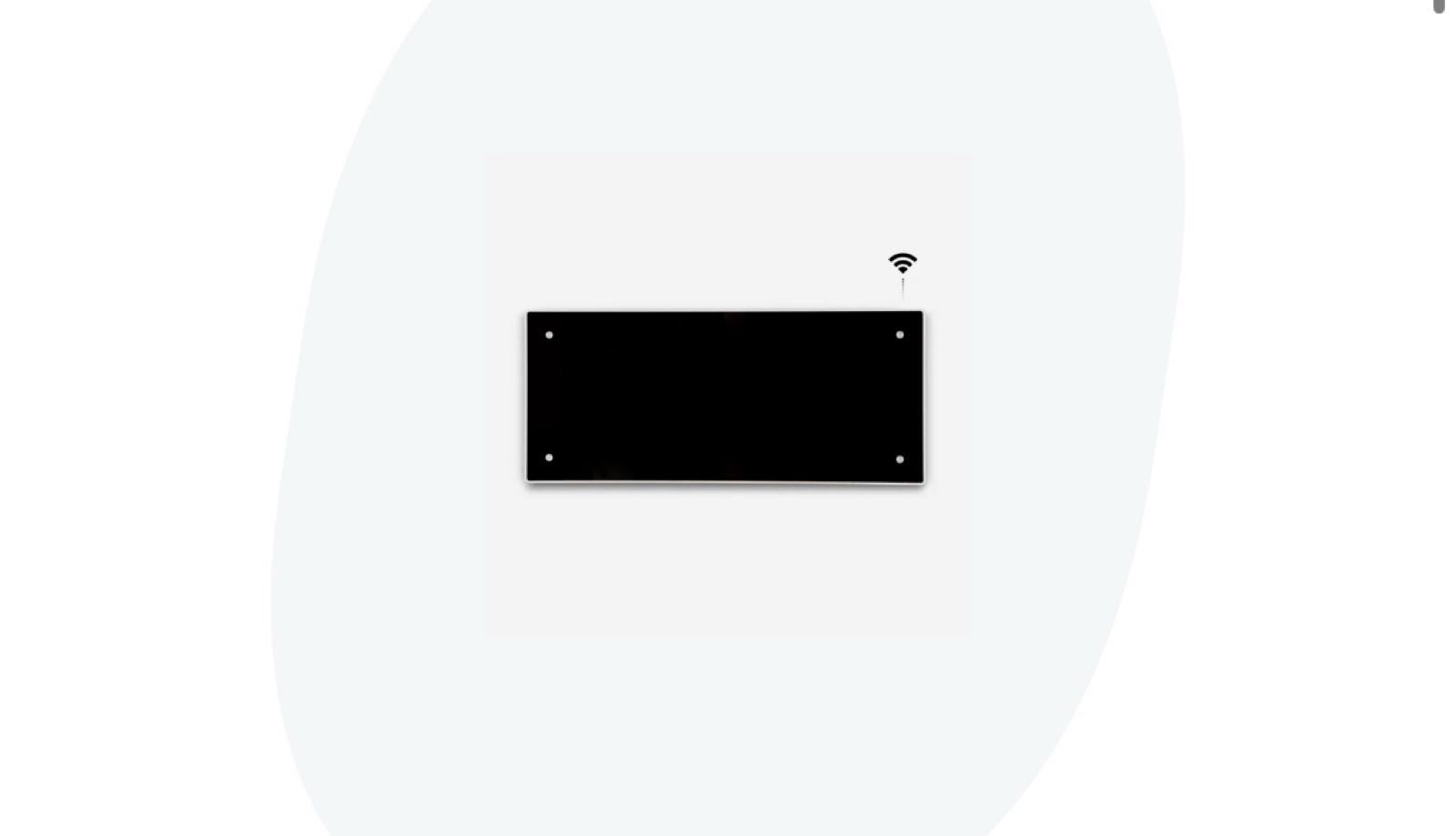 (NEW) ELECTRIC RADIATOR ADAX CLEA H10WT 1000W, 400V, WI-FI