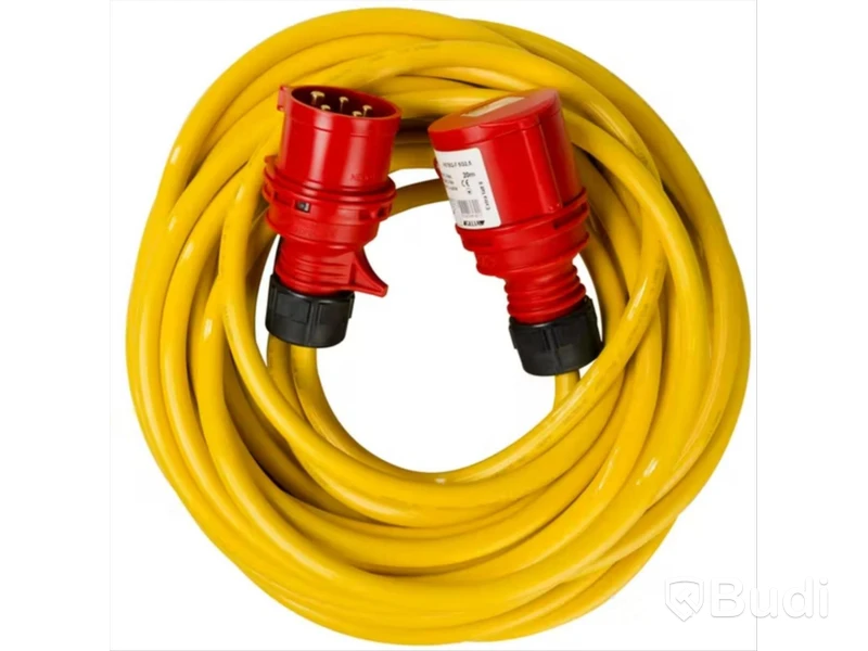 (NEW) PUR EXTENSION CORD 3-PHASE 5G2.5 20M