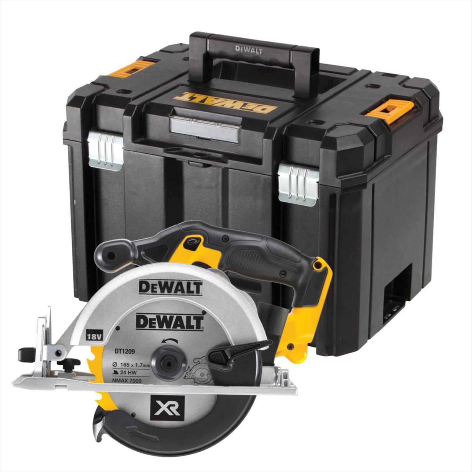 DEWALT DCS391NT CIRCULAR SAW, 18V XR SOLO TSTAK, 165 MM, USED PRODUCT