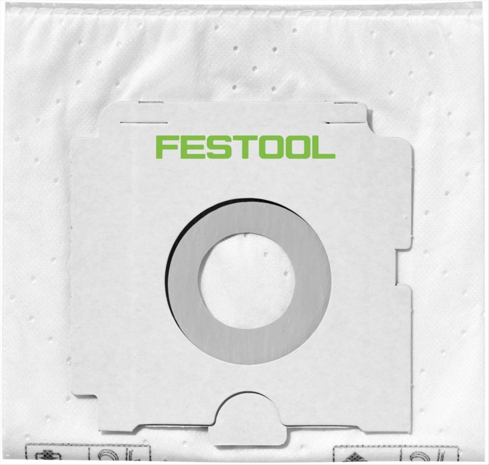 (NEW) 5 PCS. FESTOOL FILTER BAGS SC FIS-CT SYS/5, 500438