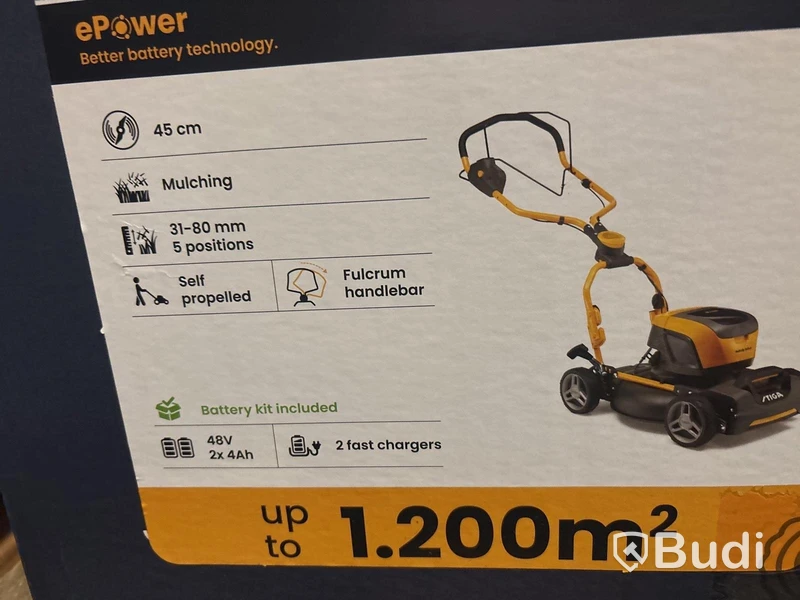 BATTERIGRÄSKLIPPARE STIGA MULTICLIP 547E