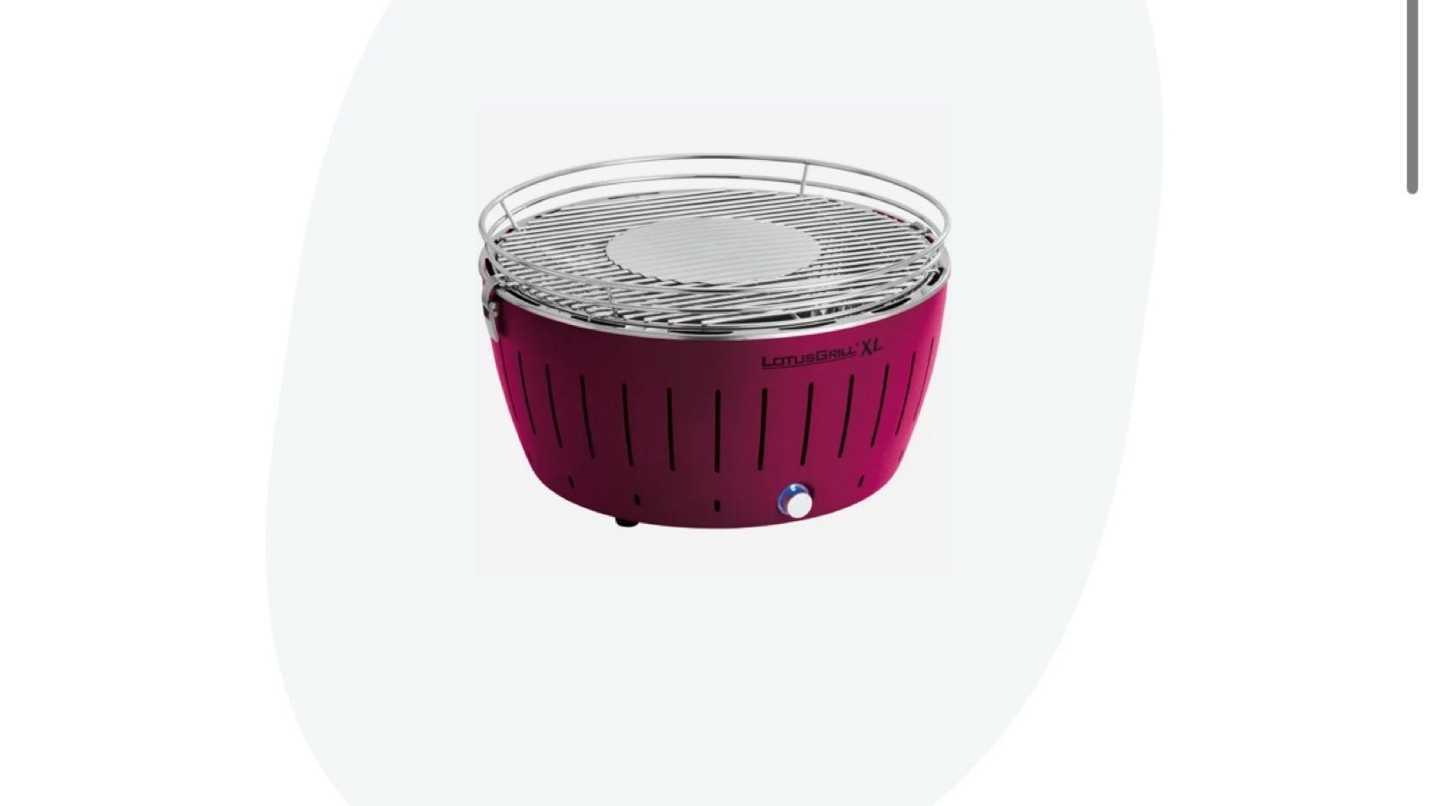 LOTUSGRILL G 435 Kolgrill XL, 43.5 cm, lila
