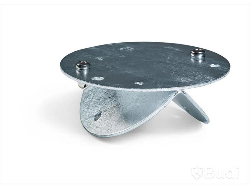3 ST. HÖRNFÄSTE WESTAL, GALV F RUND/OVAL DOSA