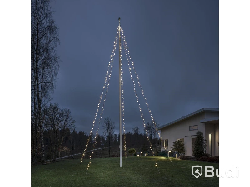 FLAGGSTÅNGSSLINGA 5X100 LED | KONSTSMIDE