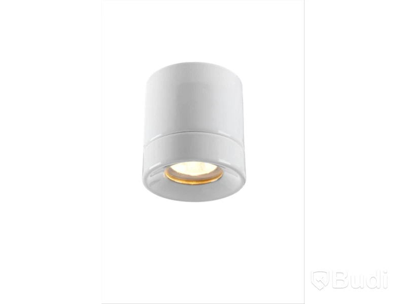 (NEW) 2 PCS. LIGHT FIXTURES IFÖ ELECTRIC, LIGHT ON HALOGEN 6057, GU10, IP44, 230V, 50W