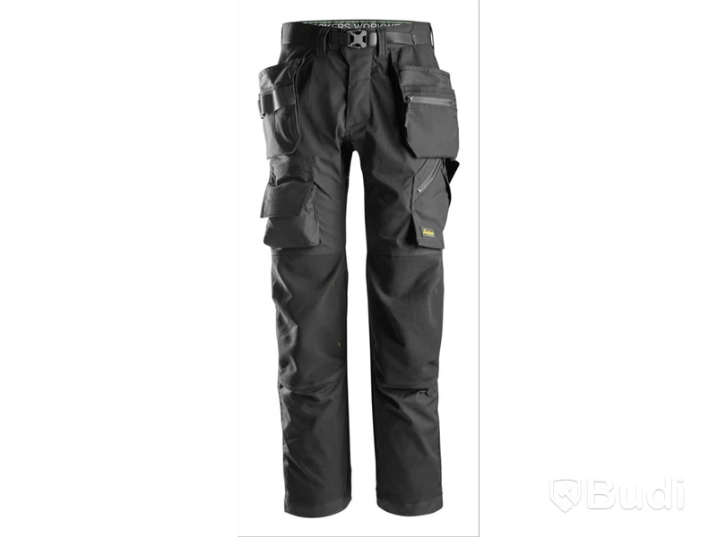 (NEW) SNICKERS 6923 WAIST TROUSERS, BLACK, STRETCH FW HF, SIZE 152