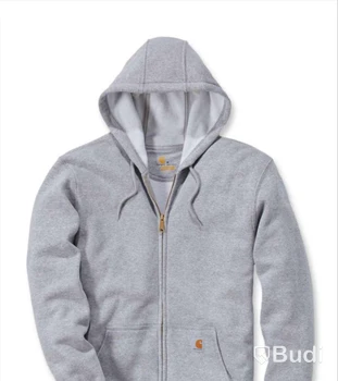 HUVJACKA CARHARTT K122, GRÅMELERAD STL. XL